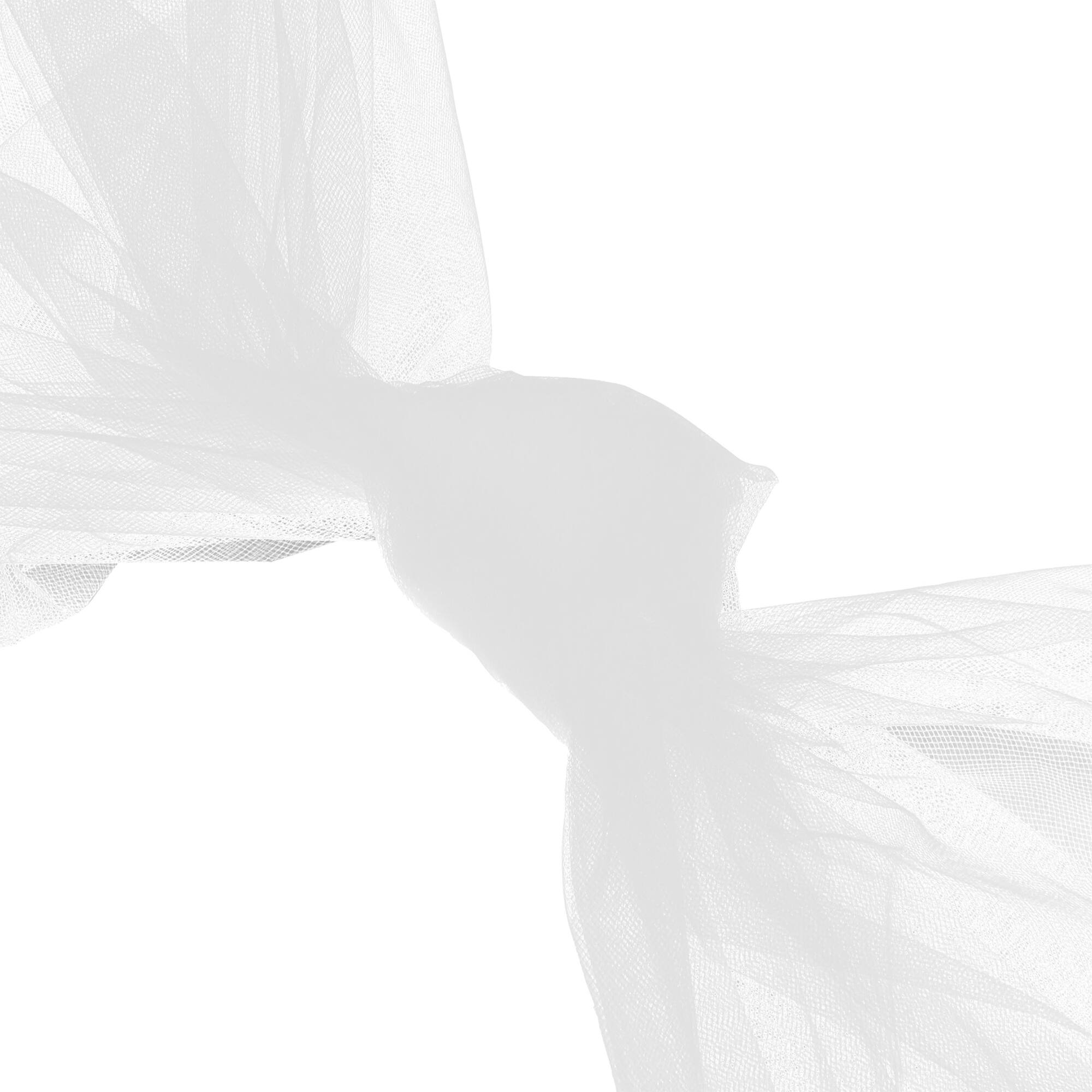 Wyla White Matte Tulle Fabric
